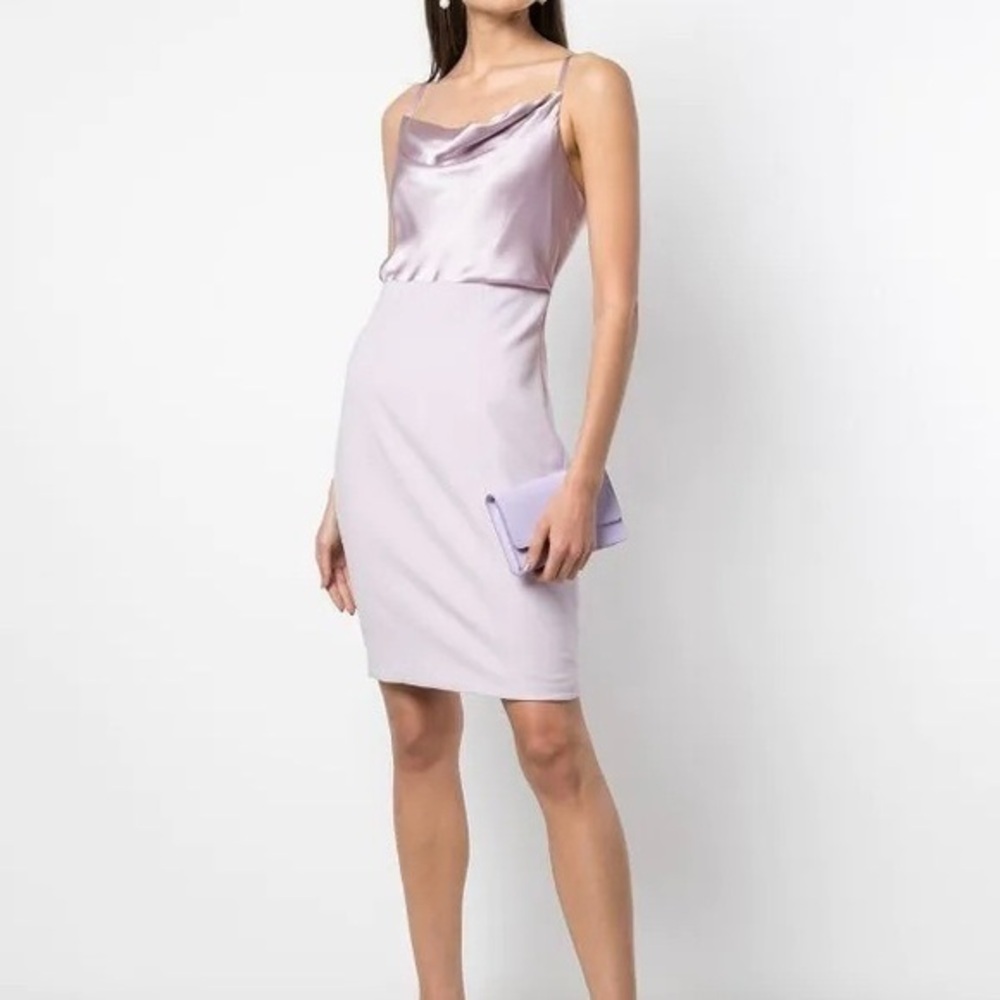CINQ A SEPT Karina Dress in Rose quartz Size 8